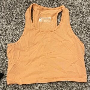 Alphalete Peach Racerback Tank